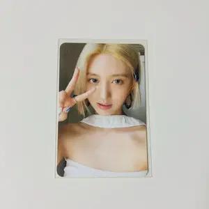 아이브 에프터라이크 jewel ver 가을 포카