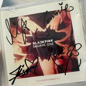 블랙핑크 SQUARE ONE 친필싸인 앨범 BLACKPINK SIGNED 지수 제니 로제 리사