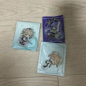 원신 바바라 아크릴 스탠드, 각청 열쇠고리