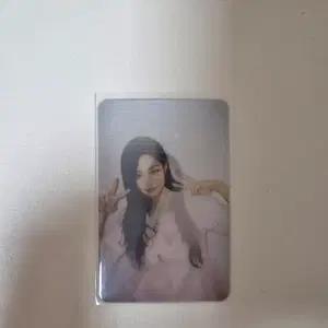 블핑 블랙핑크 제니 랜티큘러 포토카드 포카