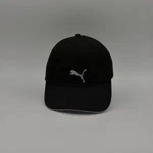[F] 푸마 PUMA 블랙 실버 로고 스포츠 러닝 볼캡 벨크로 모자