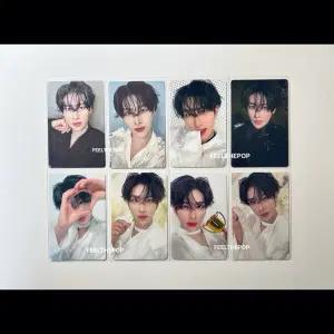 일괄 제로베이스원 제베원 앤더블 리키 blue paradise ZEROBASEONE AND2BLE RICKY 포카 포토카드