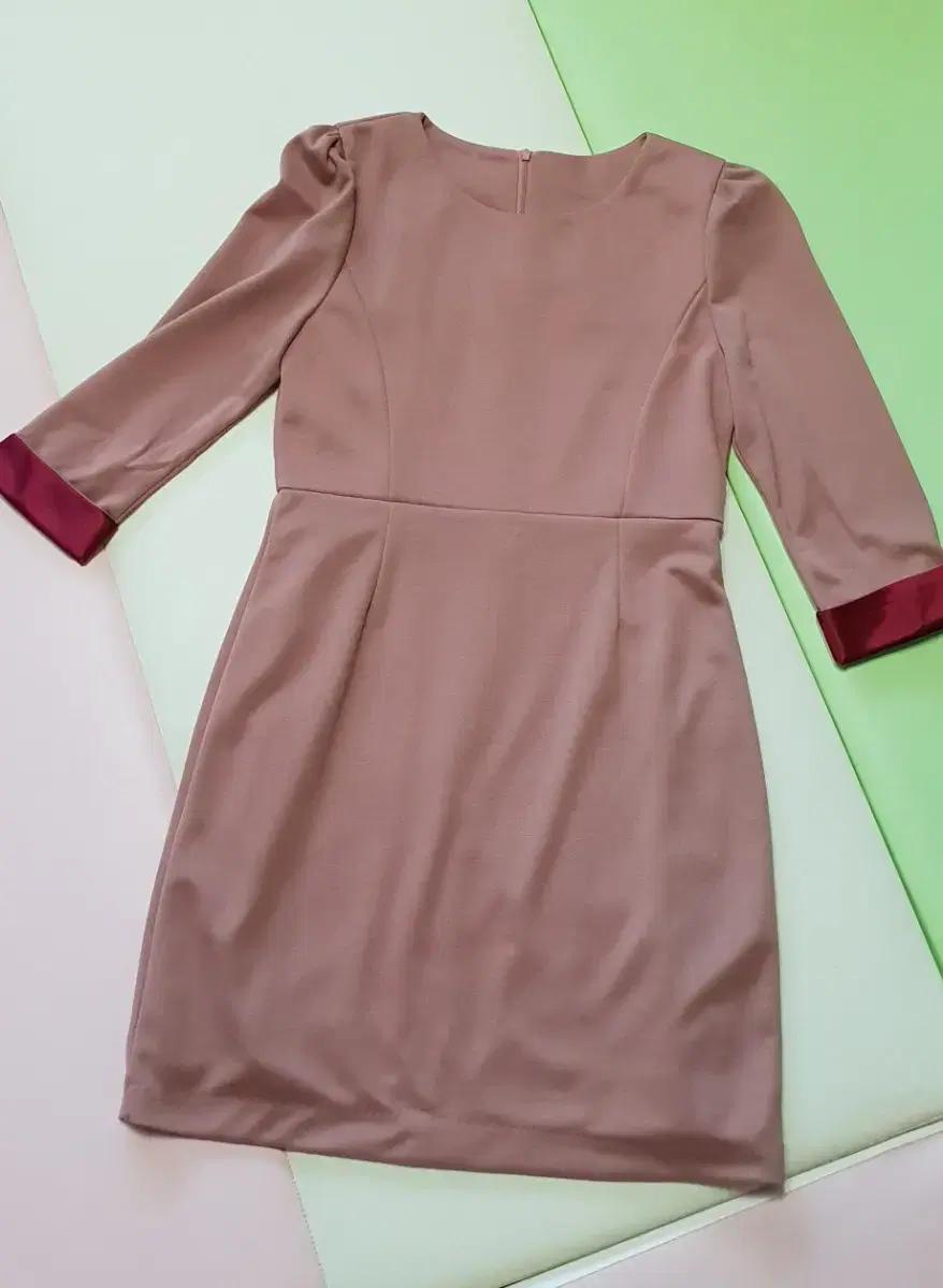 봄가을 원피스 7부소매 원피스