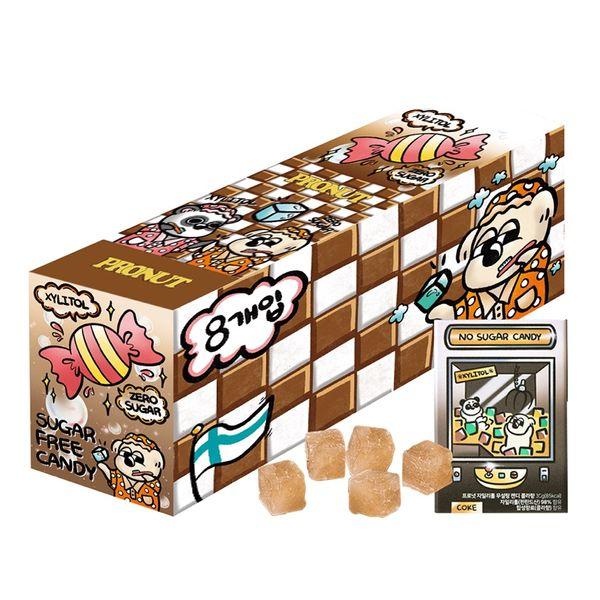 [프로넛] 무설탕 자일리톨 캔디 30g*8개_콜라