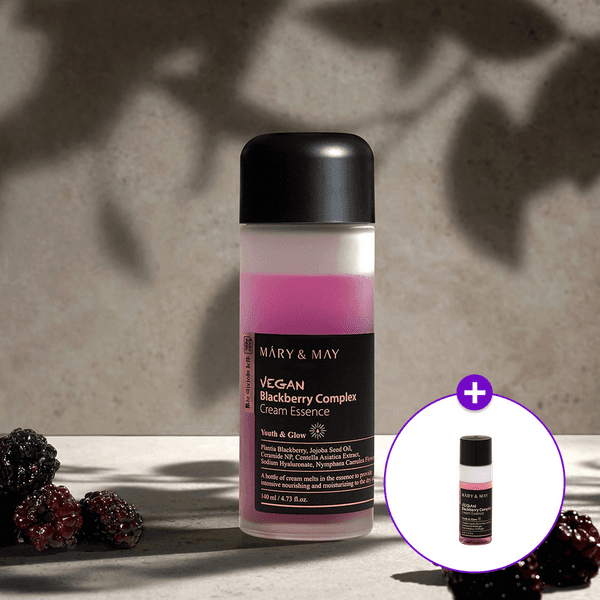 [마리엔메이] 비건 블랙베리 콤플렉스 크림 에센스 140ml