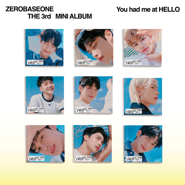 ZEROBASEONE - 미니앨범 3집 [You had me at HELLO] (Digipack Ver.) (Random Ver.)