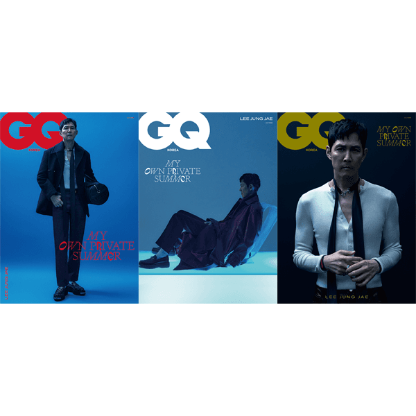 [잡지][2024-07] GQ KOREA 지큐 코리아 (월간) : 7월 (표지 : 이정재 / 내지 : 이정재 14p) *표지 3종 중 1종 랜덤