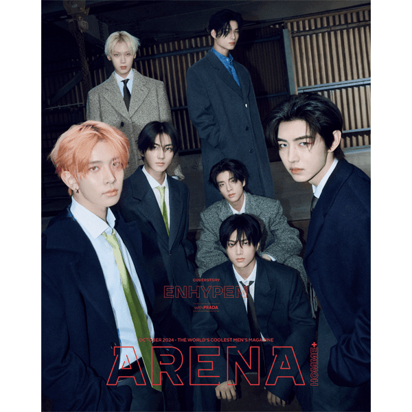 [잡지] [24-09-20] ARENA HOMME 아레나 옴므 10월 : A형 (표지 : 엔하이픈 (ENHYPEN) / 내지 : 엔하이픈 (ENHYPEN) 20p)
