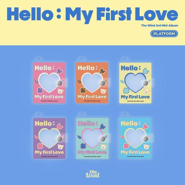 더윈드 (The Wind) - 미니앨범 3집 [Hello : My First Love] (PLATFORM Ver.) (Random Ver.)