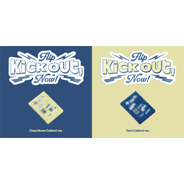 킥플립 (KickFlip) - 미니앨범 2집 [Kick Out, Flip Now!] (Platform) (Random Ver.)