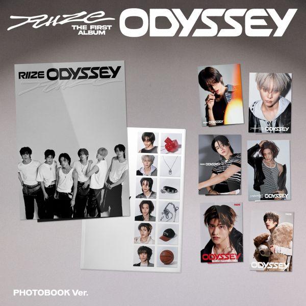라이즈 (RIIZE) - 정규앨범 1집 [ODYSSEY] (PHOTOBOOK Ver.) (Random Ver.)
