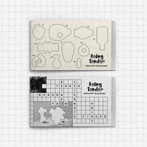 파우 (POW) - 미니앨범 3집 [Being Tender] (Photobook Ver.) (Random Ver.)