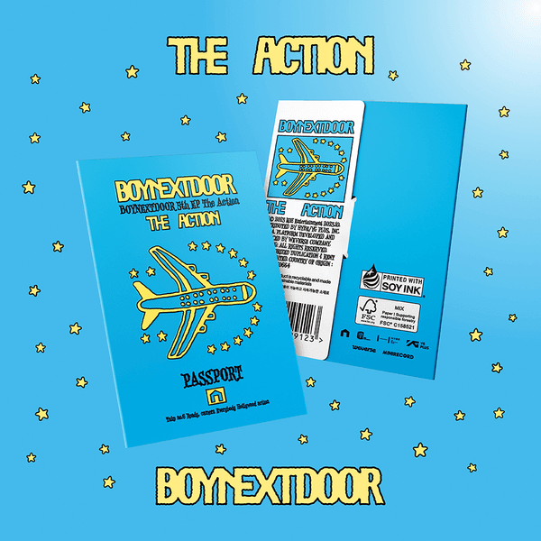 보이넥스트도어 (BOYNEXTDOOR) - EP앨범 5집 [The Action] (Weverse Albums ver.)