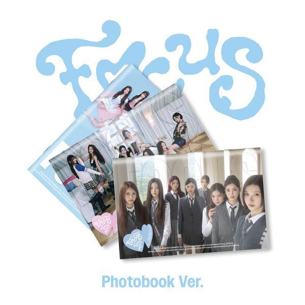 하츠투하츠 (Hearts2Hearts) - 미니앨범 1집 [FOCUS] (Photobook Ver.) (Random Ver.)