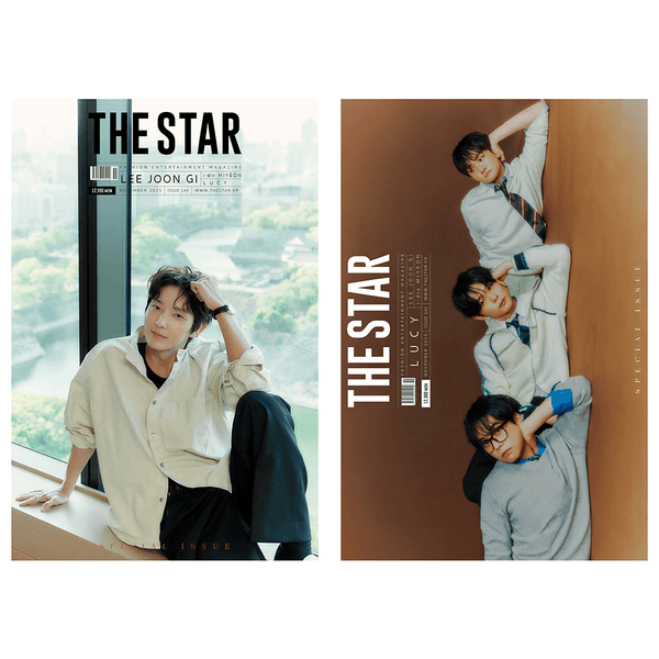[잡지] [25-10-31] THE STAR 더스타 2025.11 A형 (표지 : (앞) 이준기, (뒤) 루시 / 내지 : 이준기, 아이들 : 미연, 루시)