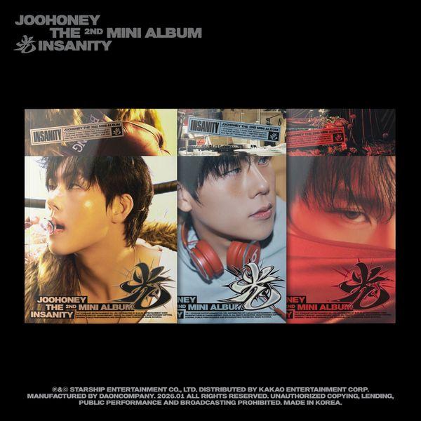 주헌 (JOOHONEY) - 미니앨범 2집 [光 (INSANITY)] (Random Ver.)