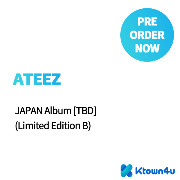 에이티즈 (ATEEZ) - 일본앨범 [TBD] (Limited Edition B)