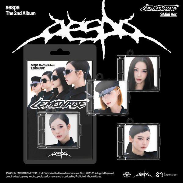 에스파 (aespa) - 정규앨범 2집 [LEMONADE] (SMini Ver.) (스마트앨범) (Random Ver.)