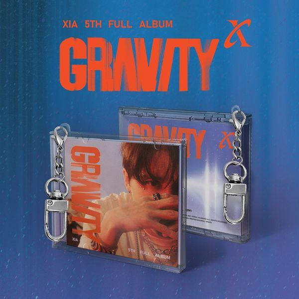 김준수 (XIA) - 5th FULL ALBUM [GRAVITY] KEYRING Ver. (Limited Edition)
