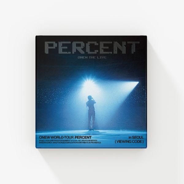 온유 (ONEW) - [2025-26 ONEW WORLD TOUR [ONEW THE LIVE : PERCENT (%)]] (VIEWING CODE)
