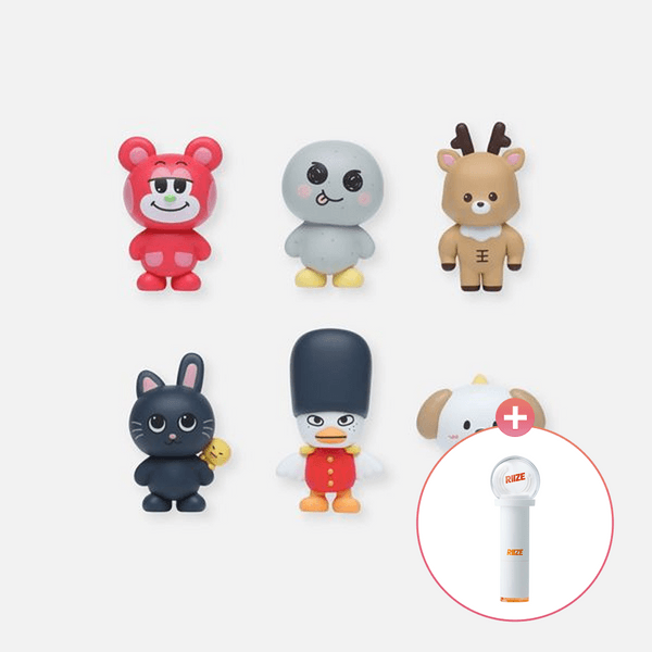 [쇼핑위크 SPECIAL GIFT] [SET] 라이즈 (RIIZE) - RANDOM CHARACTER FIGURE +  OA.SM Fansignal Lip Balm