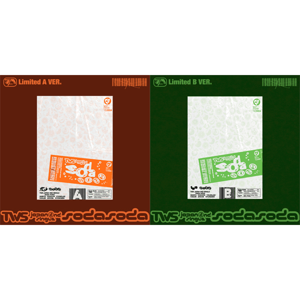 [2CD 세트상품] 투어스 (TWS) - 싱글앨범 2집 [SODA SODA] (일본반) (한정반)
