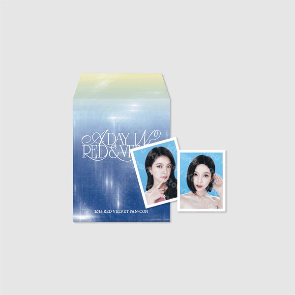 레드벨벳 (Red Velvet) - [2026 FANCON [A Day in Red & Velvet] MD] 랜덤 증명사진 SET