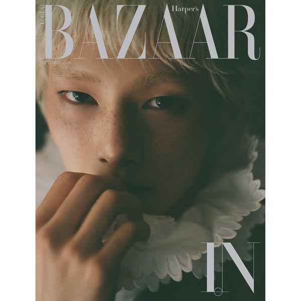 [잡지] [26-09-04] HARPER'S BAZAAR 바자 2026.09 C형 (표지 : 스트레이 키즈 : 아이엔 / 내지 : 스트레이 키즈 : 아이엔 16p, 뉴진스 : 혜인 14p)