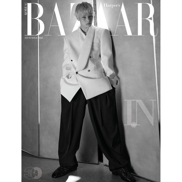 [잡지] [26-09-04] HARPER'S BAZAAR 바자 2026.09 A형 (표지 : 스트레이 키즈 : 아이엔 / 내지 : 스트레이 키즈 : 아이엔 16p, 뉴진스 : 혜인 14p)