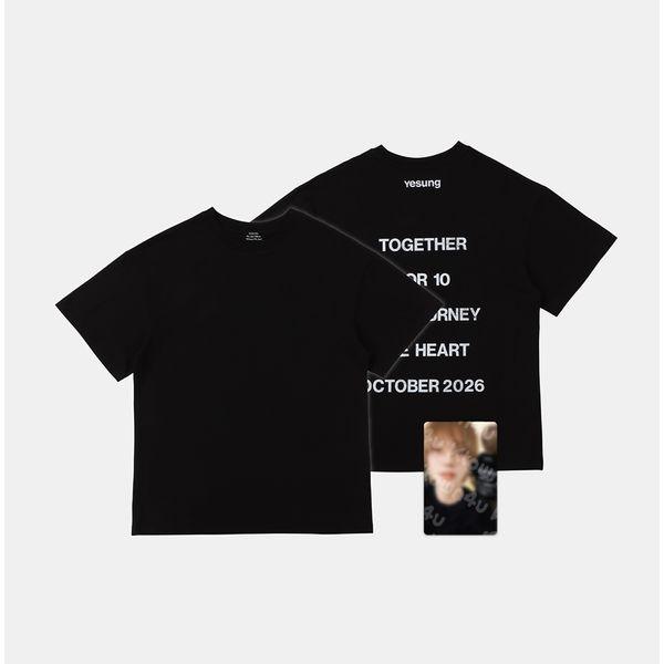 예성 (YESUNG) - [2026 YESUNG 10TH ANNIVERSARY TOUR [ABOUT THE THINGS WE CALLED ORDINARY] MD] 티셔츠 SET (Where We Are Ver.)