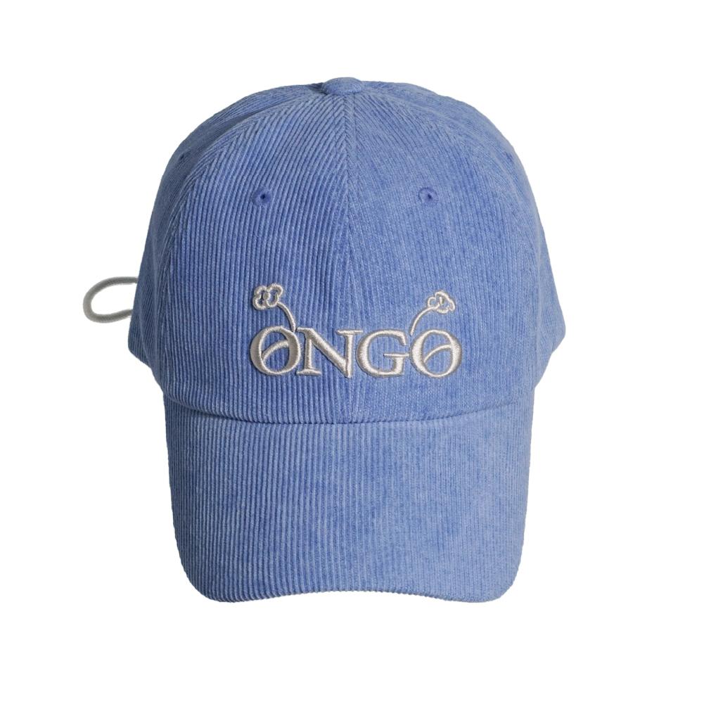 CORDUROY LOGO FLOWER CAP_Blue
