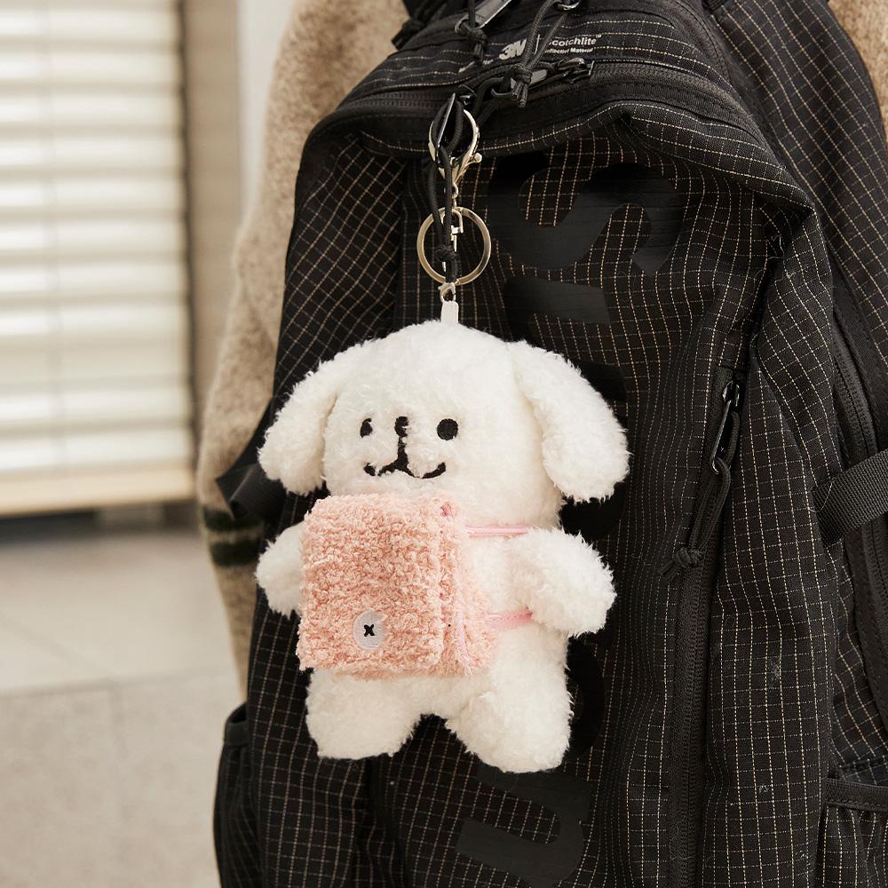 [귀여운/선물/홀리데이]"나야 몰티즈" 룸디 몰티즈&키링 보조배터리