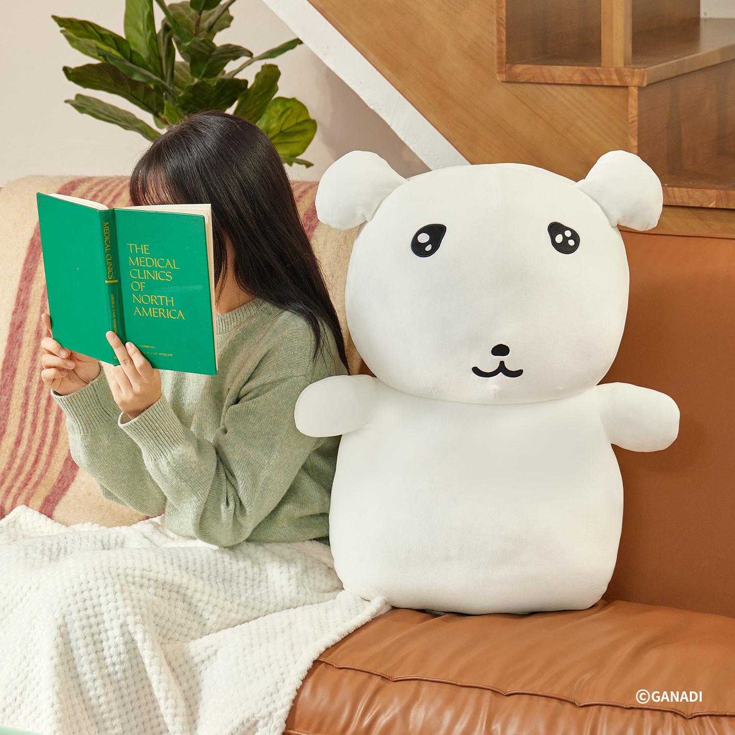 [단독] 가나디 바디필로우 2종 (나안아/라잉) 숙면 베개 애착 쿠션 집들이 선물 대형필로우