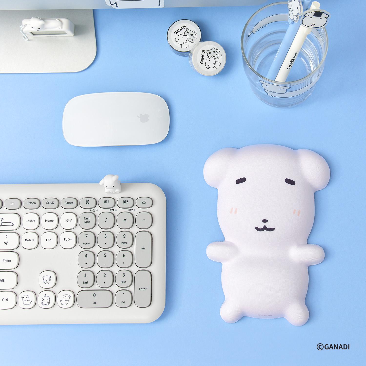 가나디 마우스 손목 패드 (데스크테리어/생일/귀여운/우정/커플 선물)