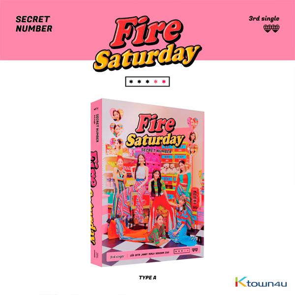 시크릿넘버 (SECRET NUMBER) - 싱글앨범 3집 [Fire Saturday] (TYPE A 버전)