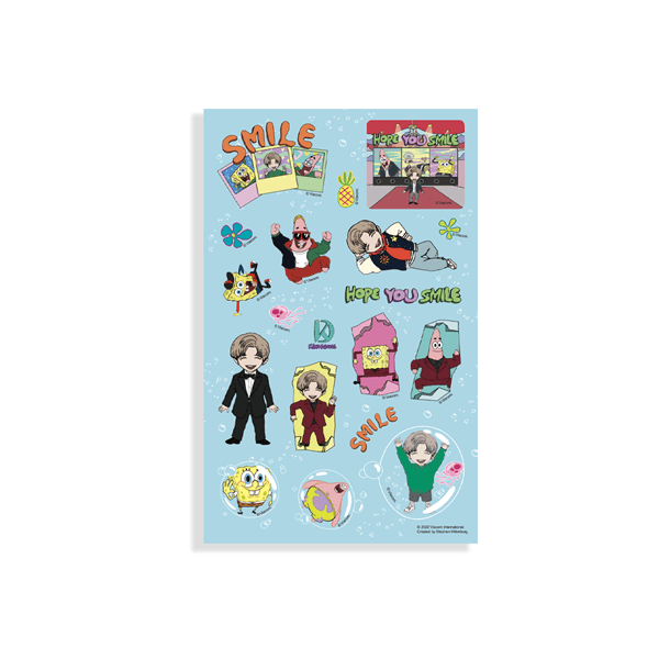 강다니엘 (KANG DANIEL) - 스티커 [SpongeBob X KANGDANIEL]