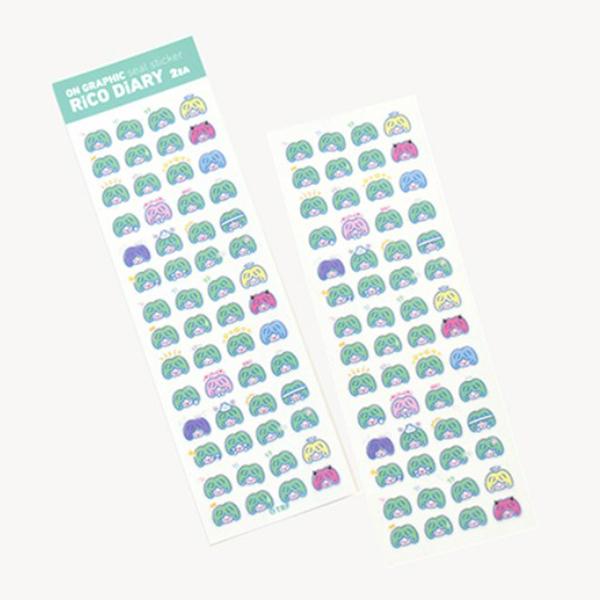 리코더팩토리 리코 다이어리 씰스티커_컬러