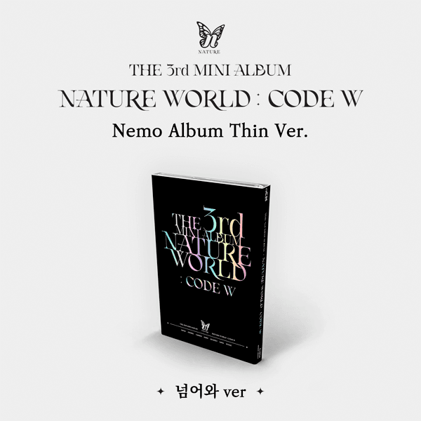네이처 (NATURE) - 미니앨범 3집 [NATURE WORLD : CODE W] (Nemo Album Thin ver.) (넘어와 버전)