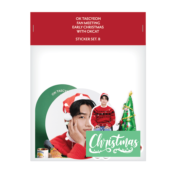 옥캣 (OKCAT) - 스티커 세트 B [OK TAECYEON FAN MEETING EARLY CHRISTMAS WITH OKCAT]