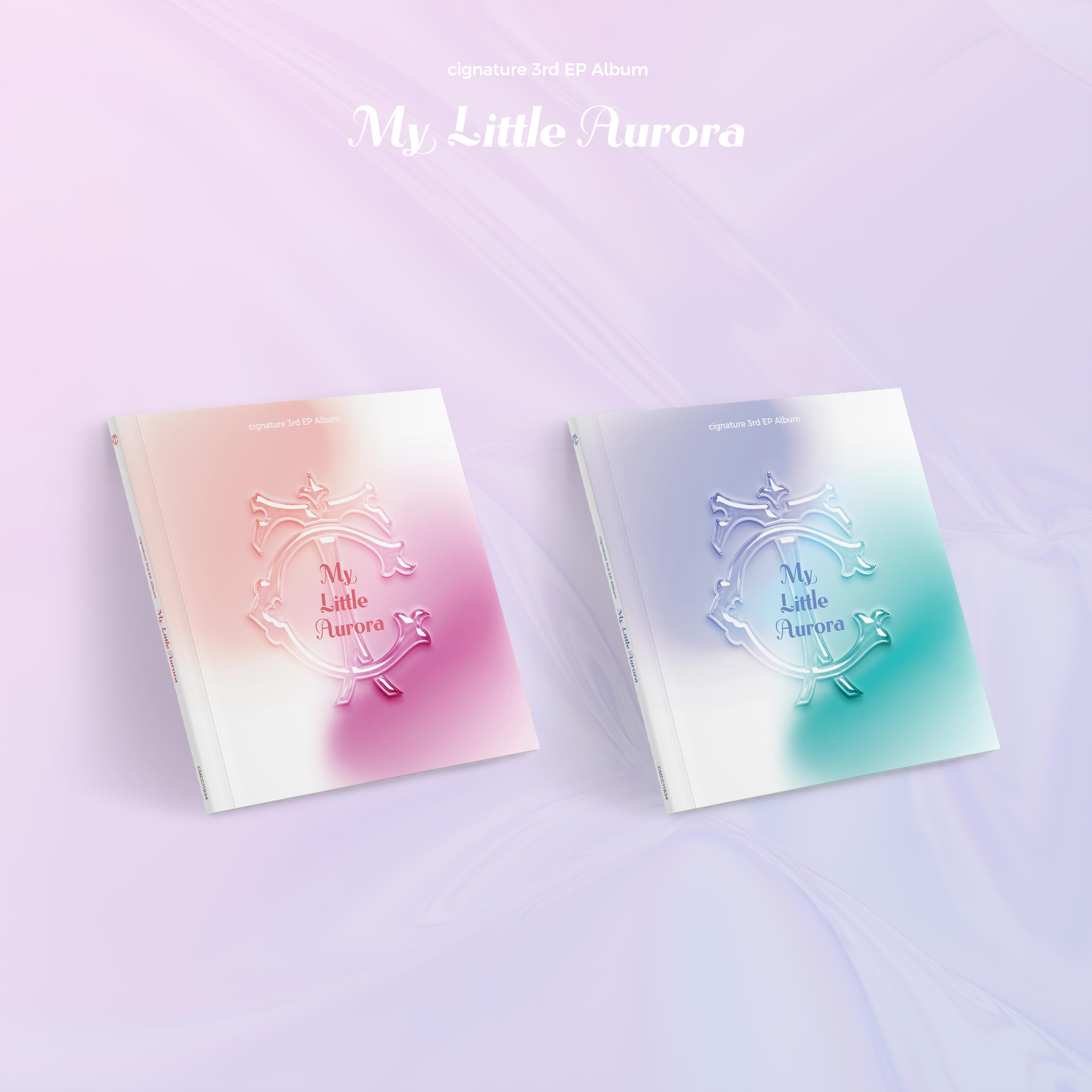 [2CD 세트상품] 시그니처 - EP 앨범 3집 [My Little Aurora] (Saturn 버전 + Jupiter 버전)