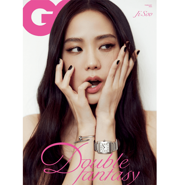 [잡지][2023-02] GQ KOREA 지큐 코리아 (월간) : 02월 B형 (표지 : 지수 / 내지 : 지수 12p, JAY B 8p, 정한 8p)
