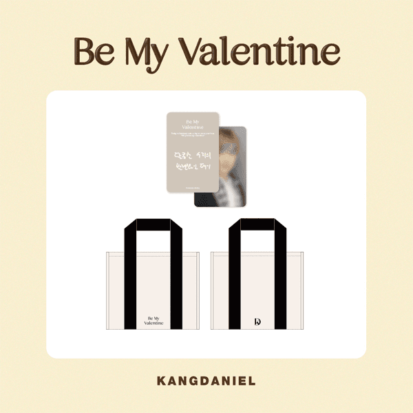 강다니엘 (KANG DANIEL) - MINI TOTE BAG [Be My Valentine] MD