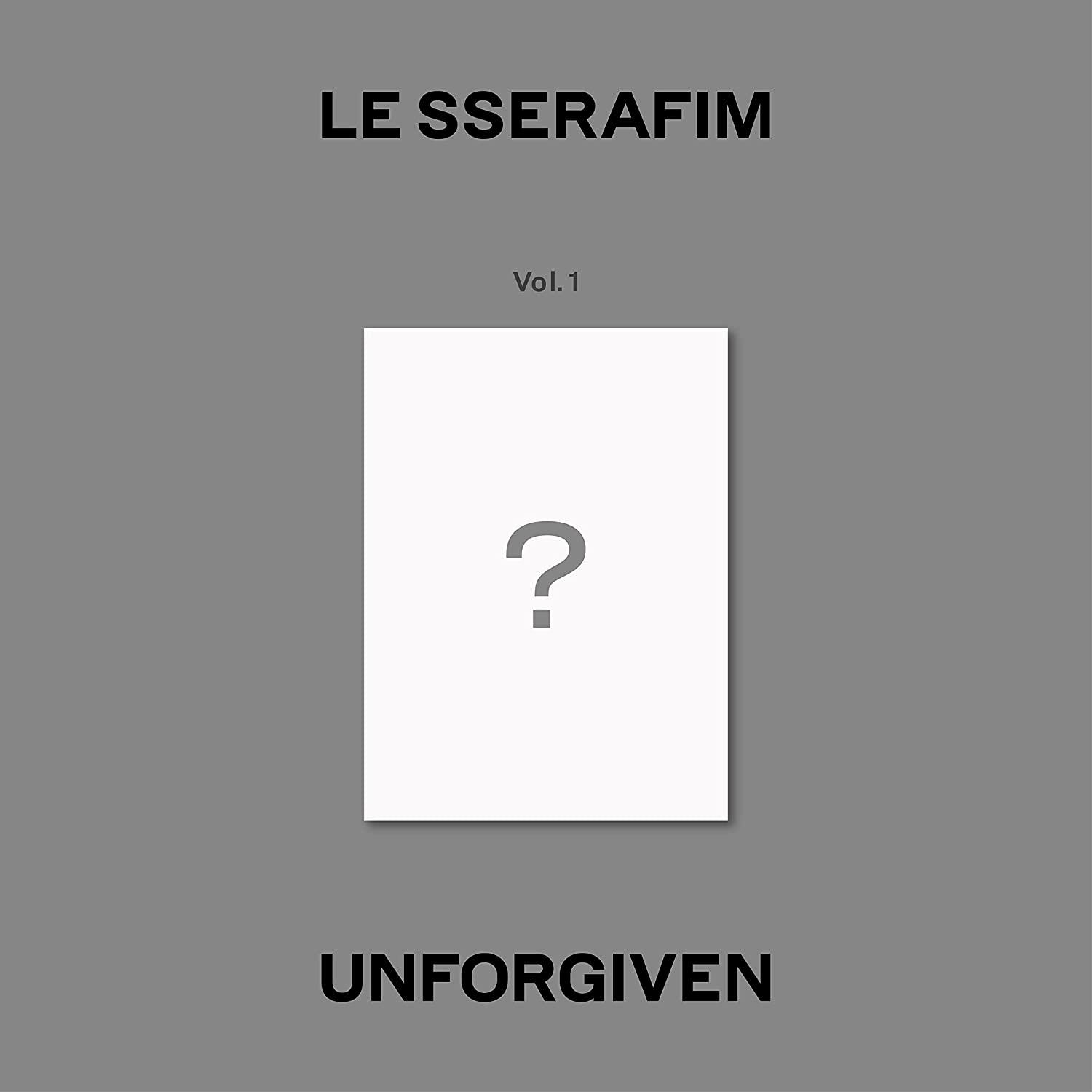 르세라핌 (LE SSERAFIM) - 1st Studio Album [Unforgiven] (Vol. 1) (미국반 독점 포토카드)