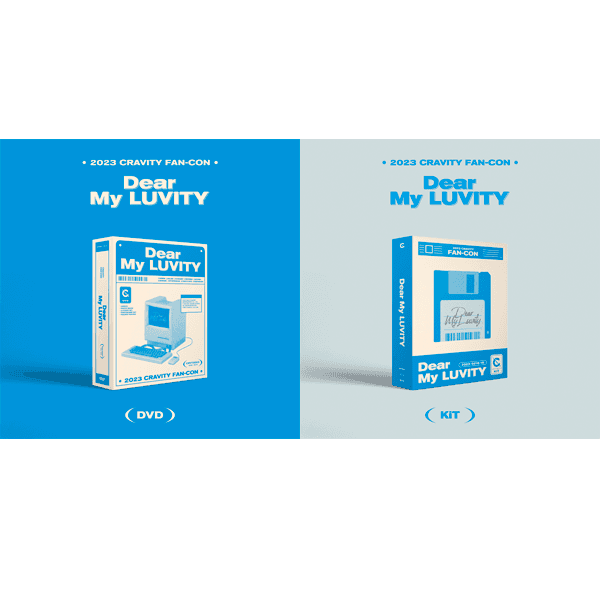 [세트상품] 크래비티 (CRAVITY) - 2023 CRAVITY FAN CON [Dear My LUVITY] DVD + KiT VIDEO