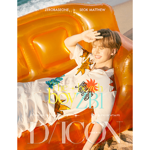 DICON VOLUME N°15 ZEROBASEONE The beach boyZB1 (SEOK MATTHEW)