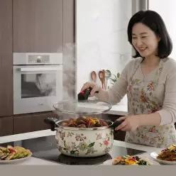 플라츠 IH 저압압력냄비 7L + 3.5L 3종세트 진공 압력솥