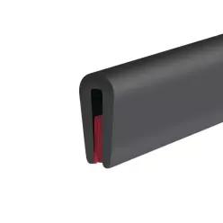 판금 보호용 EPDM 고무 가장자리 가장자리 트림 자가 접착 보호 스트립 10피트 Fit 1/8 L10'
