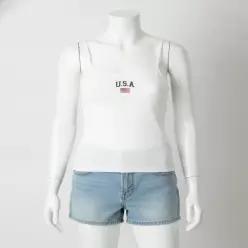 SPAO 스파오 U.S.A. 레이스 끈나시_SPRNG37GY0 631052