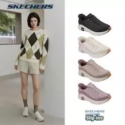 스케쳐스 26FW 최신상 여성용 릴랙스드 코지 슬립인스 워킹화