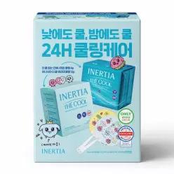 이너시아 더 쿨 올데이 케어 자궁이 콜라보 한정기획 중형 12P+입오버 4P+자궁이 부채 3492330